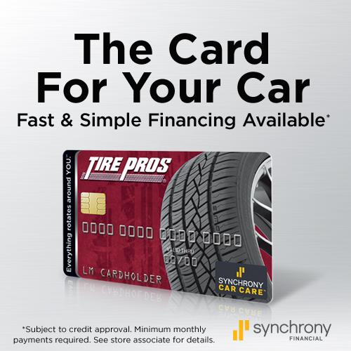 Tire Pros Financing Available at Lowell's Tire Pros Service Center in Collinsville, IL